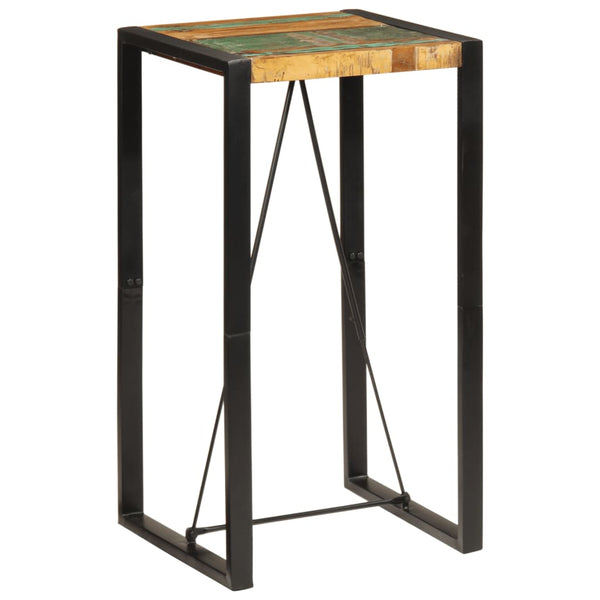 Bartisch Altholz Massiv 60x55x110 cm