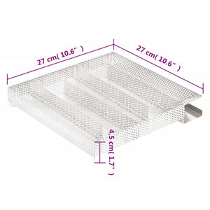 Kaltrauchgenerator 5-Kammer 27 cm Edelstahl