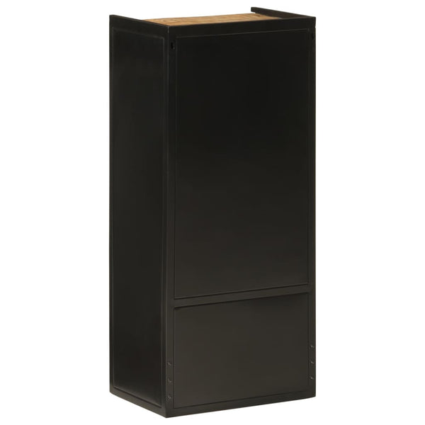 Badschrank aus Mango-Holz und Eisen 40x27x90 cm