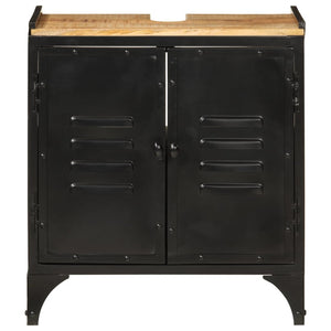 Waschbeckenunterschrank 55x35x60 cm Mango Massivholz