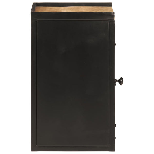 Badschrank Mango Massivholz & Eisen 40x50 cm