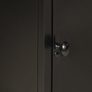 Badschrank Mango Massivholz & Eisen 40x50 cm