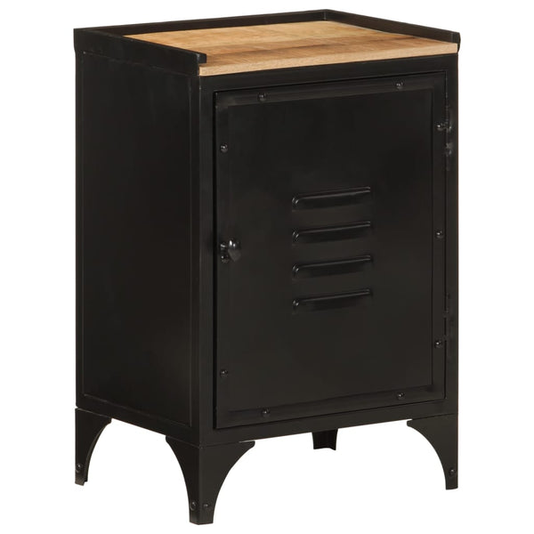 Badschrank aus Mango-Holz & Eisen 40x60 cm