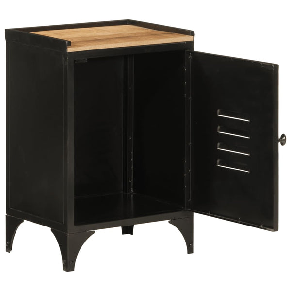 Badschrank aus Mango-Holz & Eisen 40x60 cm