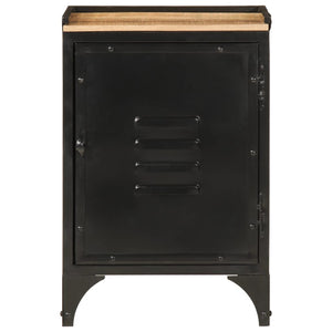 Badschrank aus Mango-Holz & Eisen 40x60 cm