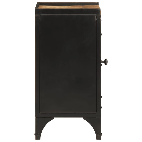 Badschrank aus Mango-Holz & Eisen 40x60 cm