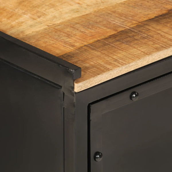Badschrank aus Mango-Holz & Eisen 40x60 cm