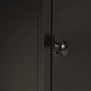 Badschrank aus Mango-Holz & Eisen 40x60 cm