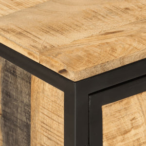 Waschbeckenunterschrank Mango Massivholz 55x60 cm