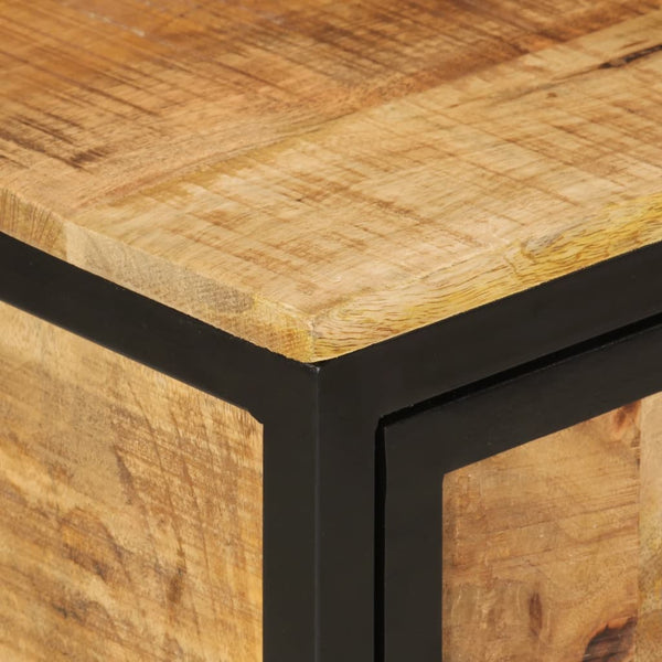 Badschrank Mango Massivholz & Eisen 40x60 cm
