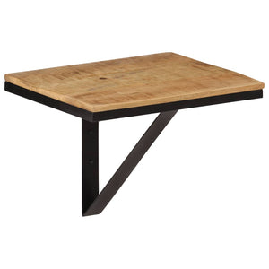 Wandregal Mango Massivholz & Eisen 40x30x32 cm