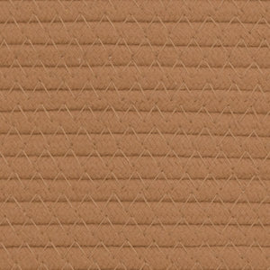 vidaXL Paniers de rangement 2 pcs Marron et blanc Ø24x18 cm Coton