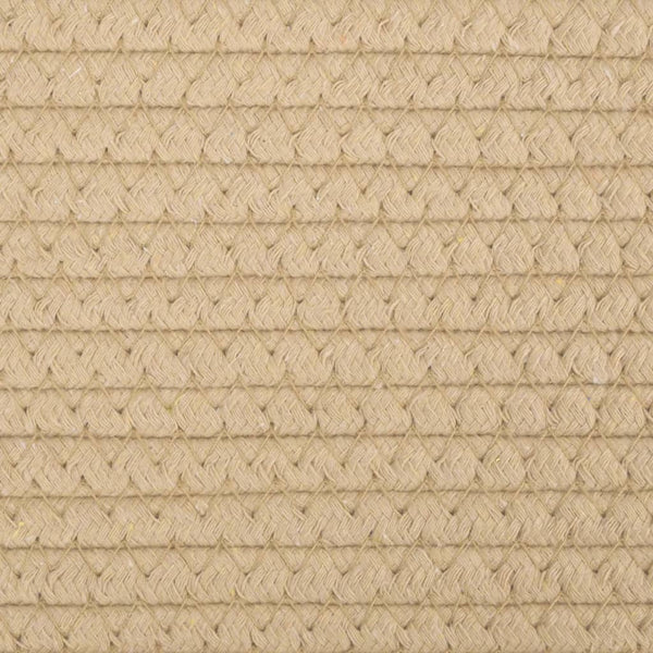 Aufbewahrungskörbe 2er Set Beige/Weiß Ø24cm