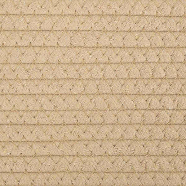 Aufbewahrungskörbe 2er-Set Beige/Weiß Ø28cm