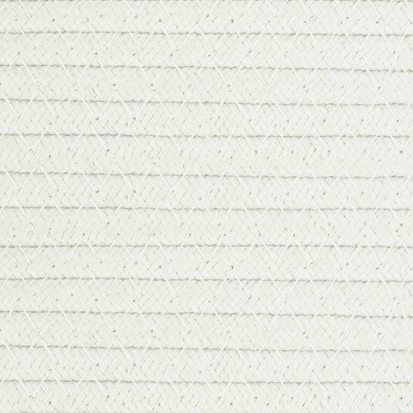 Beige/Weißer Aufbewahrungskorb Ø40cm