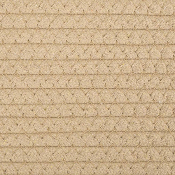 Beige/Weißer Aufbewahrungskorb, Ø40 cm