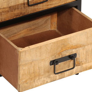 Nachttisch Mango Massivholz 40x35x53 cm