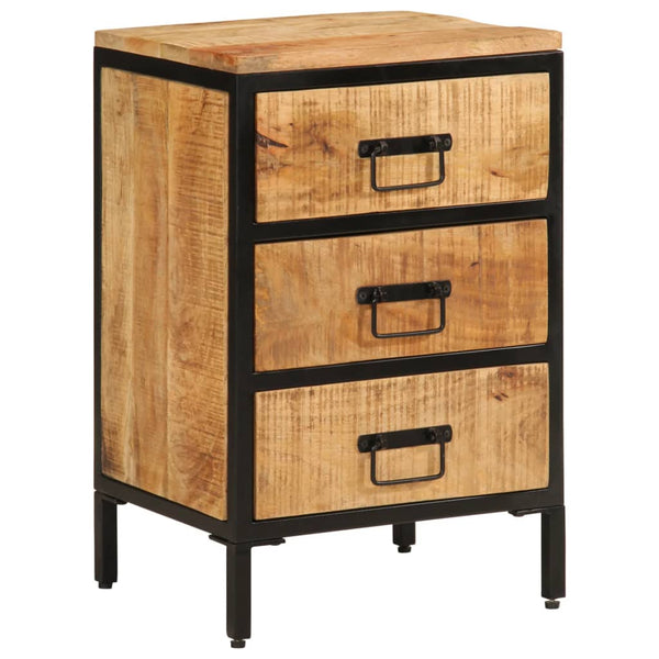 Nachttisch Mango Massivholz 40x35x63 cm