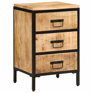 Nachttisch Mango Massivholz 40x35x63 cm