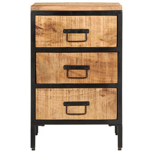 Nachttisch Mango Massivholz 40x35x63 cm