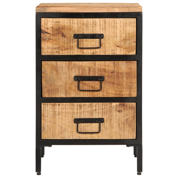 Nachttisch Mango Massivholz 40x35x63 cm