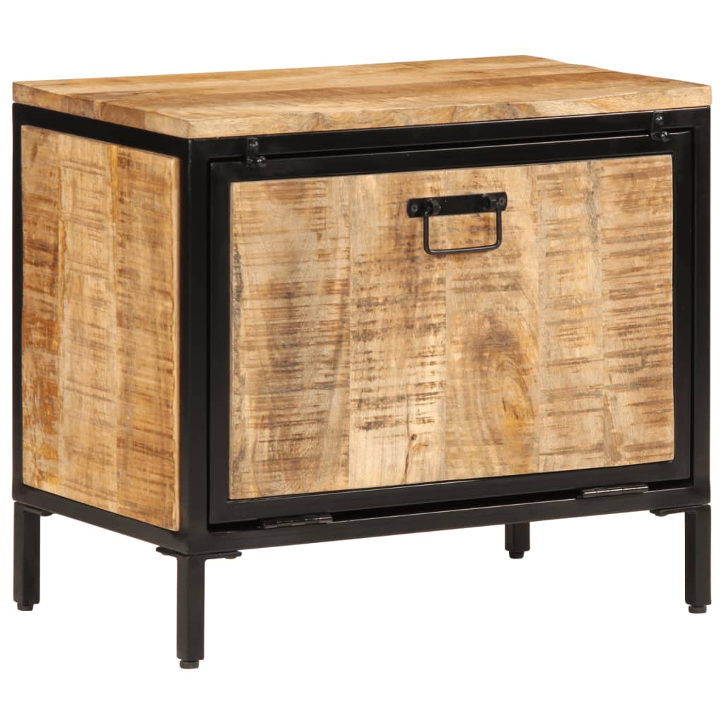 Mango Schuhschrank Massivholz 60cm