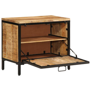 Mango Schuhschrank Massivholz 60cm