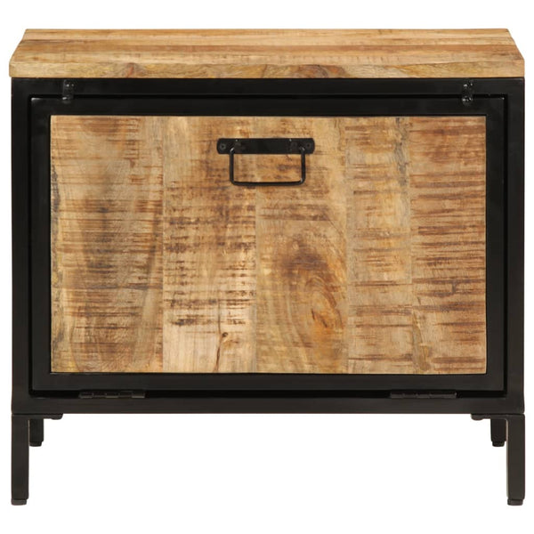 Mango Schuhschrank Massivholz 60cm