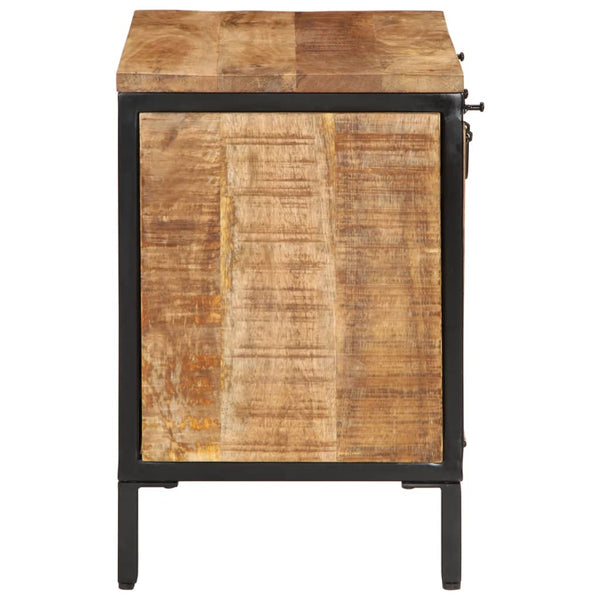 Mango Schuhschrank Massivholz 60cm