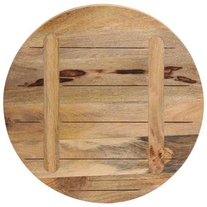 Runde Tischplatte aus Mangoholz Ø 40cm