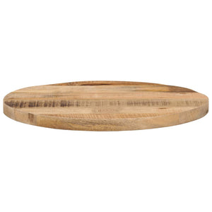 Runde Tischplatte aus Mangoholz, Ø 40 cm