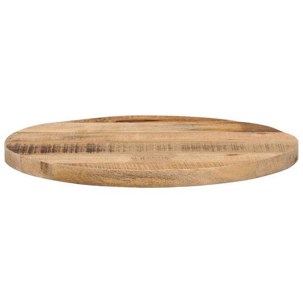 Runde Tischplatte aus Mangoholz, Ø 40 cm