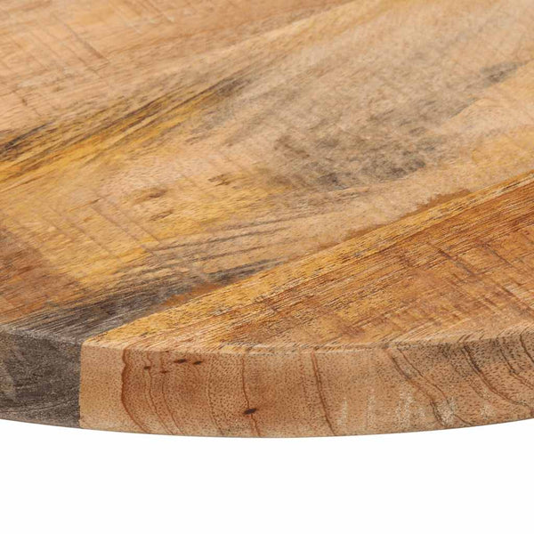 Runde Tischplatte aus Mangoholz, Ø 40 cm