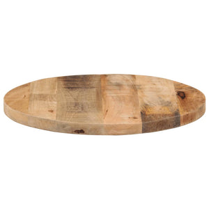 Runde Tischplatte aus Mangoholz, Ø 40 cm