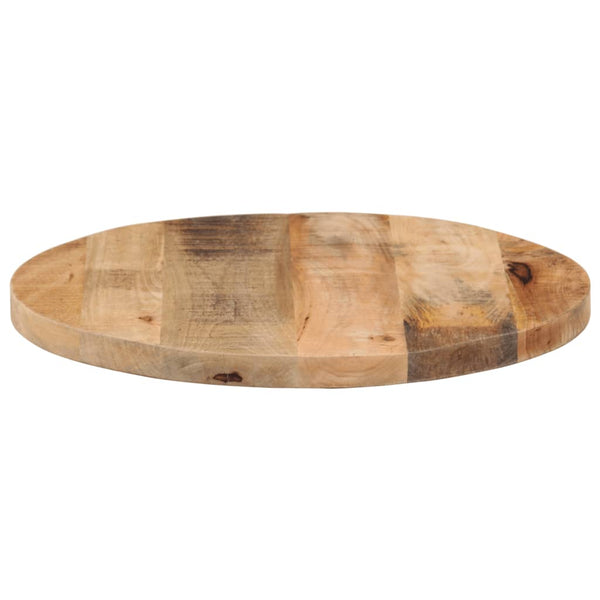 Runde Tischplatte aus Mangoholz, Ø 40 cm