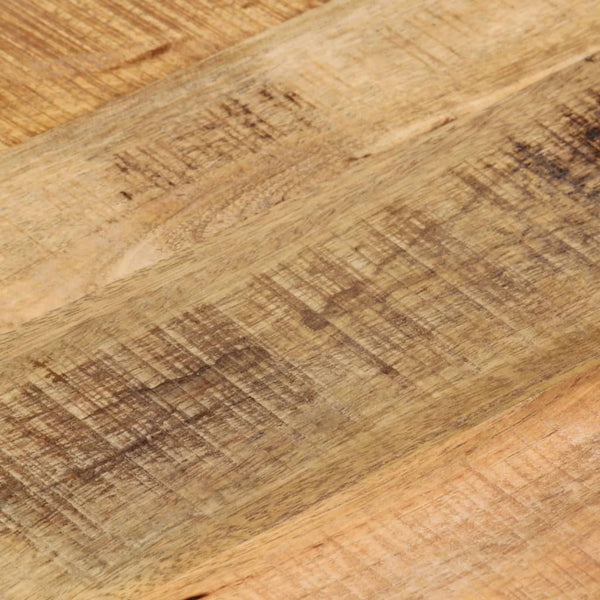 Runde Tischplatte aus Mangoholz, Ø 40 cm