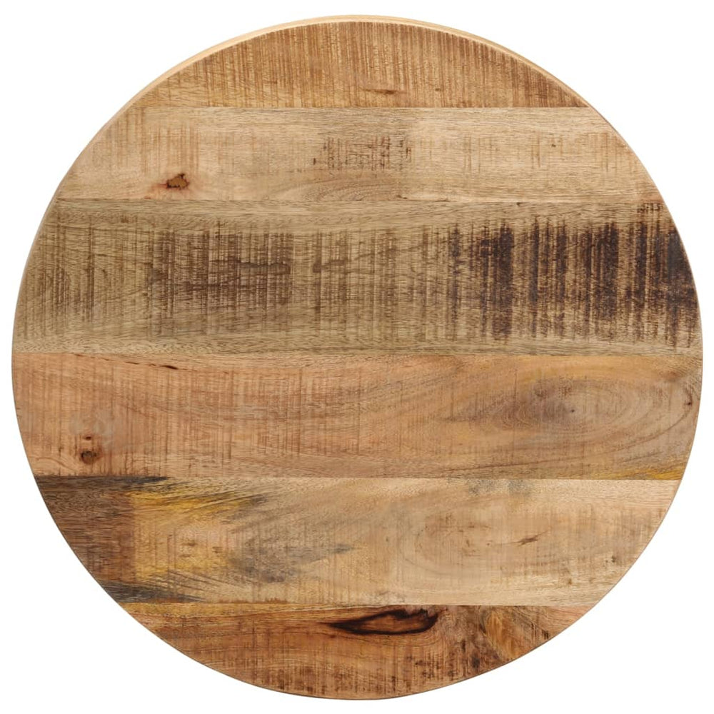 Runde Tischplatte aus Mangoholz, Ø 50cm