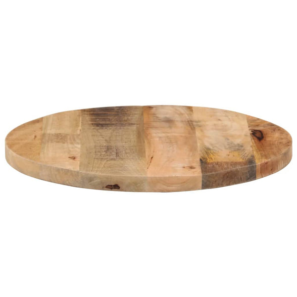 Runde Tischplatte aus Mangoholz, Ø 50 cm