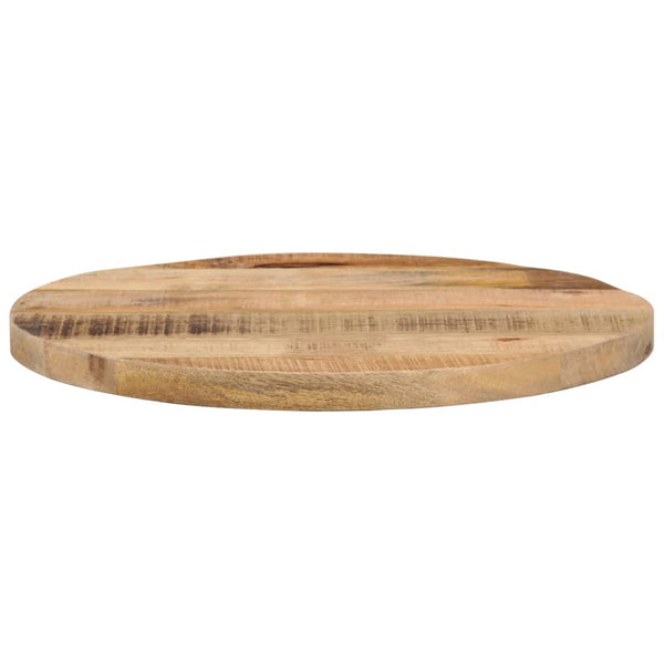 Runde Tischplatte aus Mangoholz, Ø 50cm