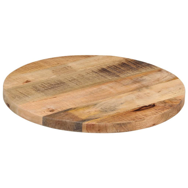 Runde Tischplatte aus Mangoholz, Ø 60 cm