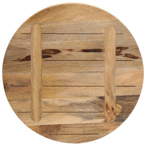 Runde Tischplatte aus Mangoholz, Ø 60 cm