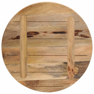 Runde Tischplatte aus Mangoholz, Ø 60cm
