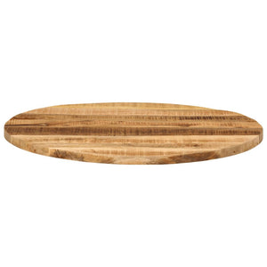 Tischplatte, Ø 70cm, Mango Massivholz