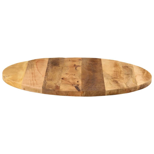 Tischplatte, Ø 70cm, Mango Massivholz