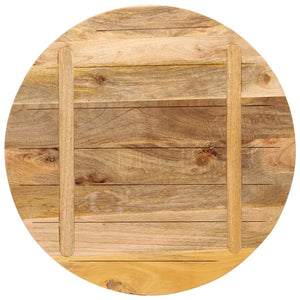 Tischplatte Mango Massivholz Ø 70cm