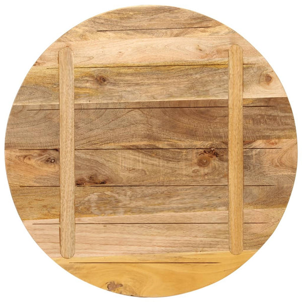 Runde Tischplatte aus Mangoholz, Ø 70 cm
