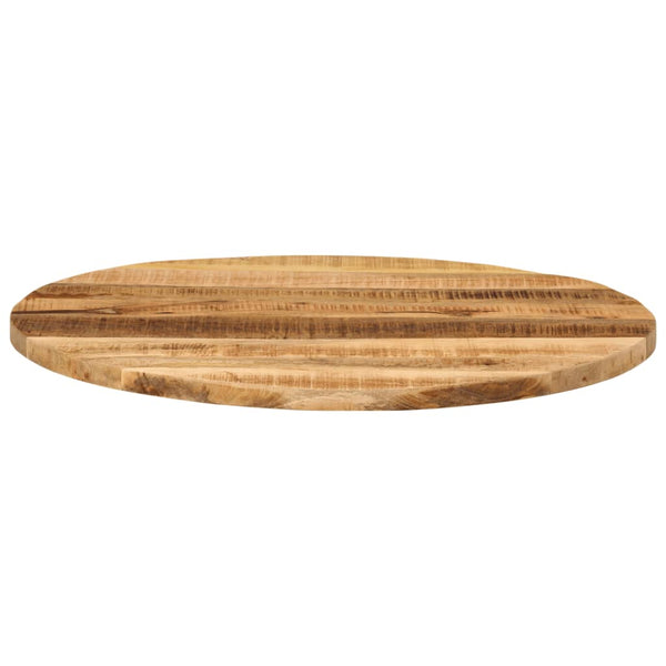 Runde Tischplatte Mango Massivholz Ø 80cm