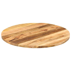 Runde Tischplatte aus Mangoholz, Ø 80cm