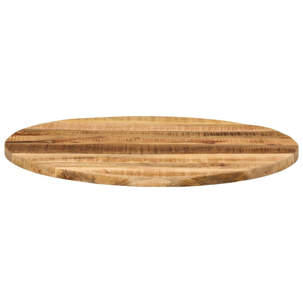Runde Tischplatte aus Mangoholz, Ø 80cm