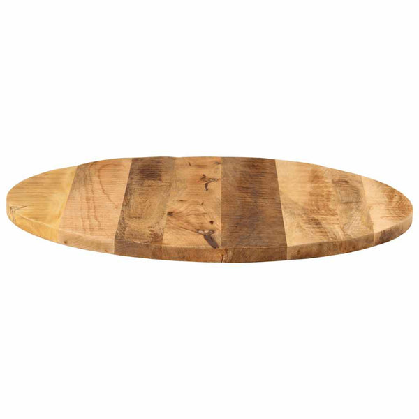 Runde Tischplatte aus Mangoholz, Ø 80cm